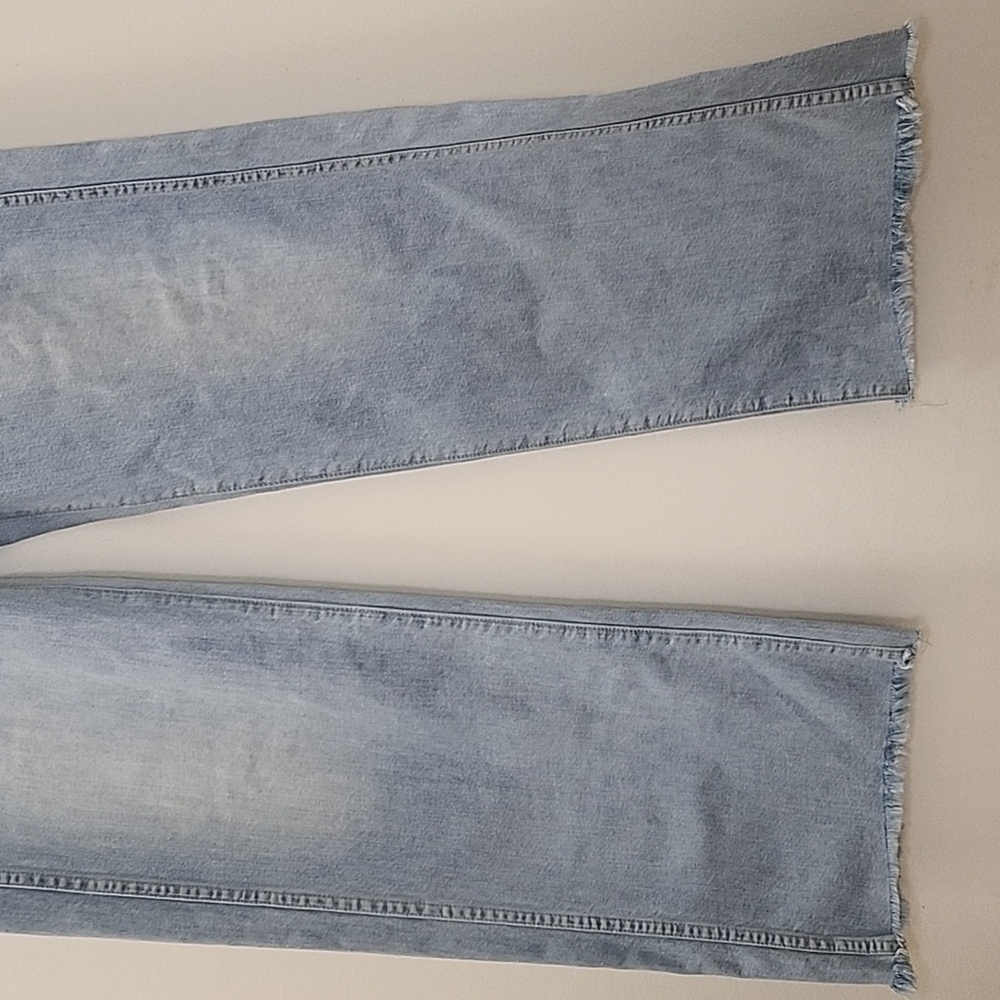 Veronica Beard 100% Cotton  Taylor Relaxed Wide-Leg High-Rise Size 28" - Picture 9 of 16